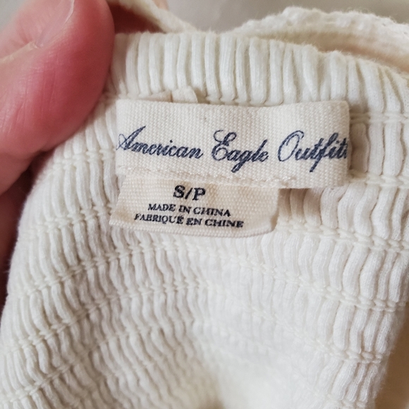 AEO Little Off-White Dress - Picture 12 of 12